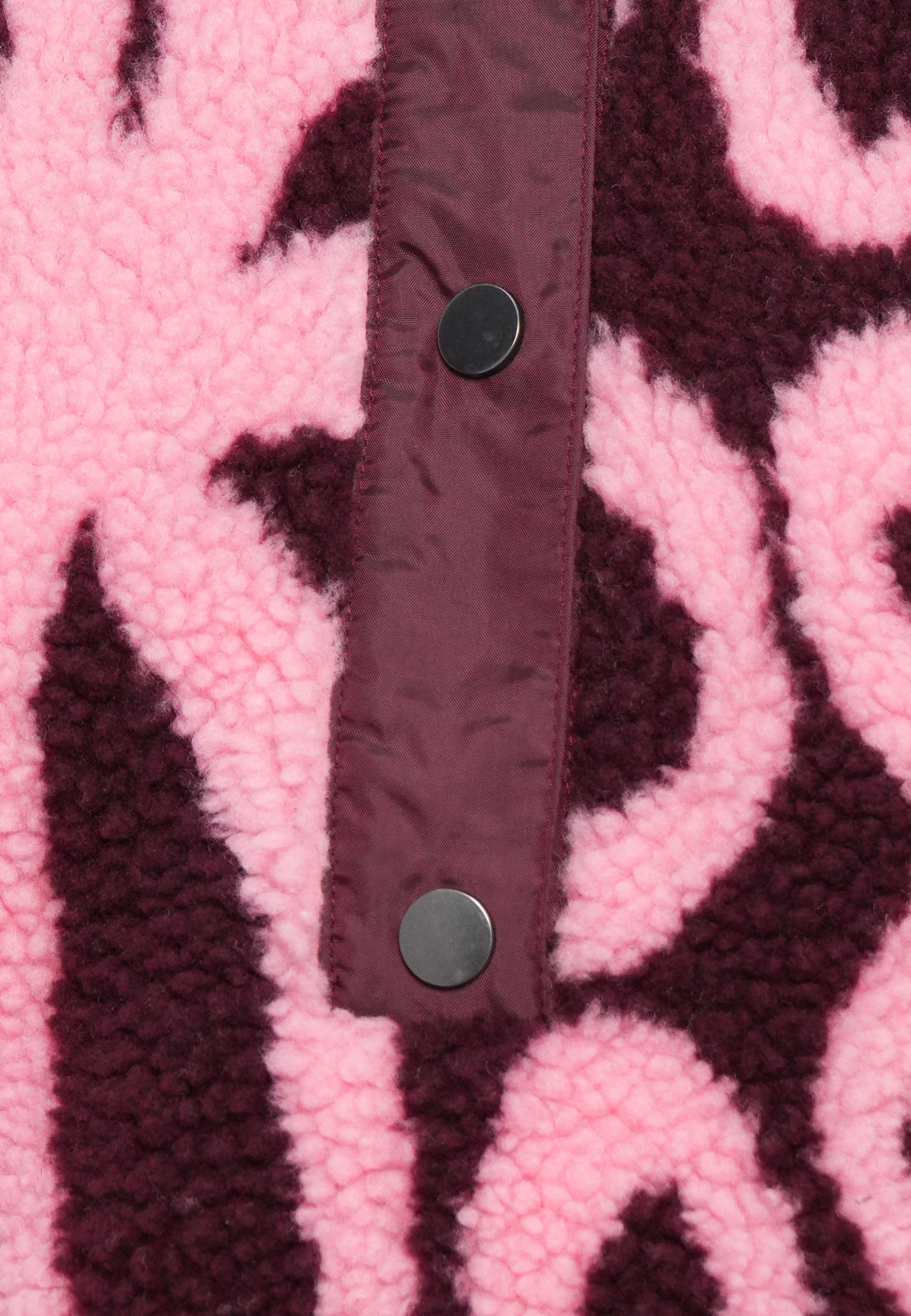 ALLEEN BIJ ONLAMY - Fleece trui - bordeauxrood/roze