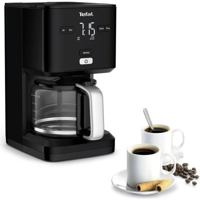 Cafetière filtre Tefal SMART N'LIGHT 10/15 TASSES CM600810