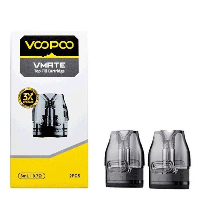 VOOPOO - Vmate V3 Cartridge 0.7ohm 3ml (2pcs)