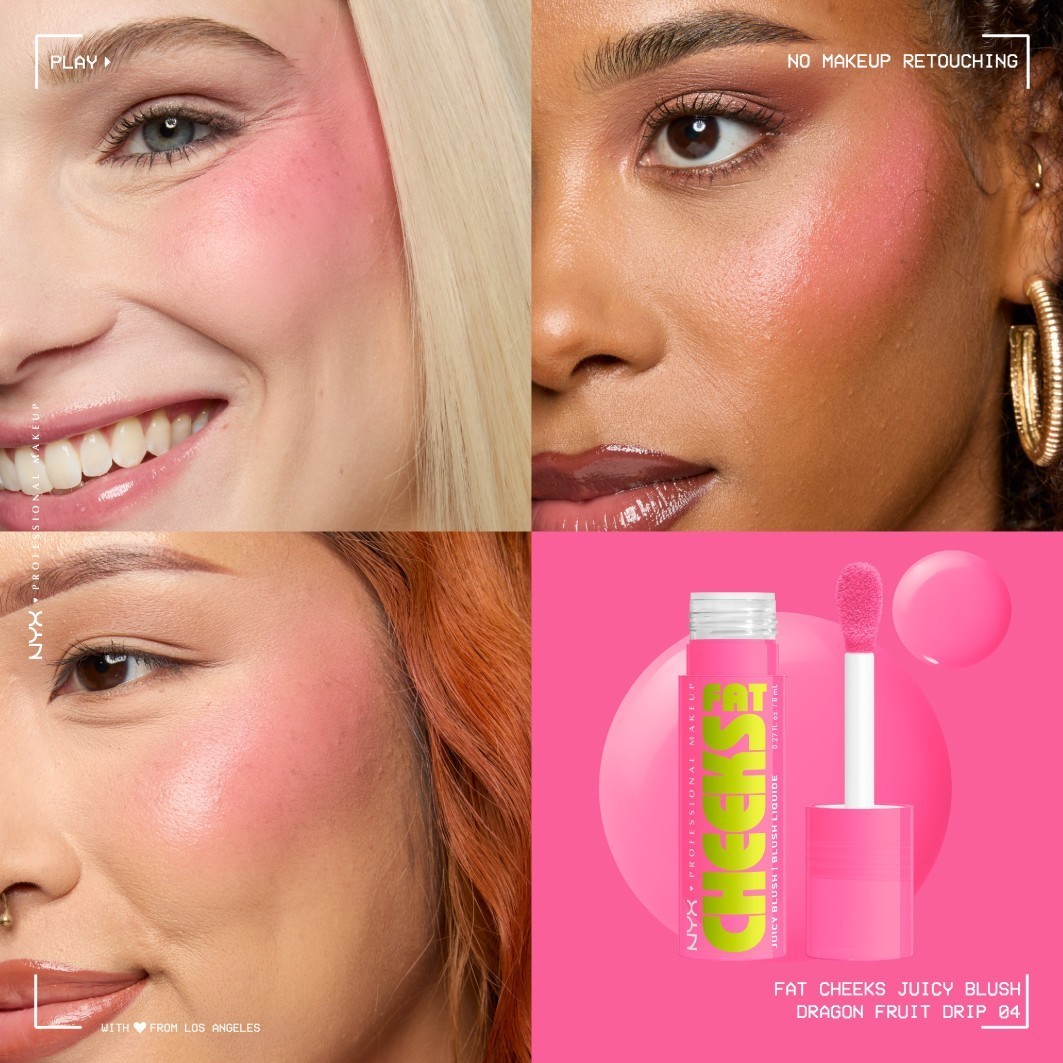 NYX Professional Makeup Blush Fat Cheeks - lícenka na líca - 8 ml