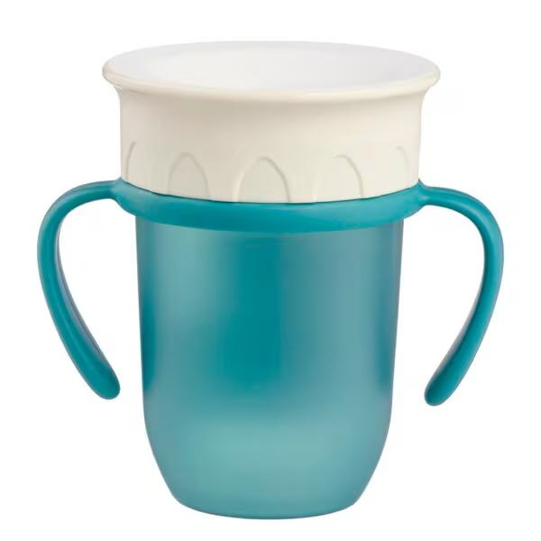 Kruidvat 6+M 360° šalica za trening<br>plava, bijela, 210 ml