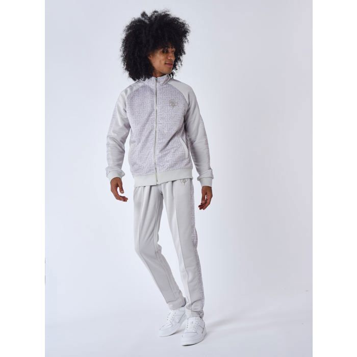 Project X Paris men's white jogging suit, XL - long sleeves - indoor