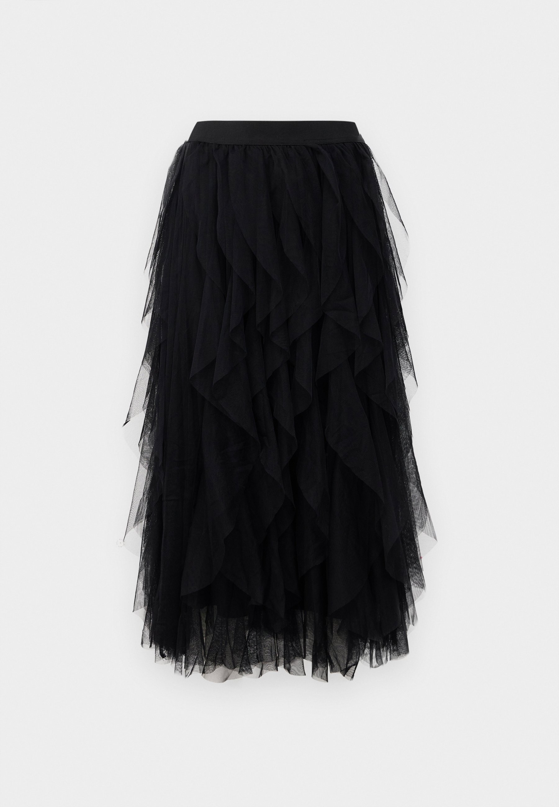 Vero Moda VMRILEY CALF SKIRT - Maxi rok - zwart