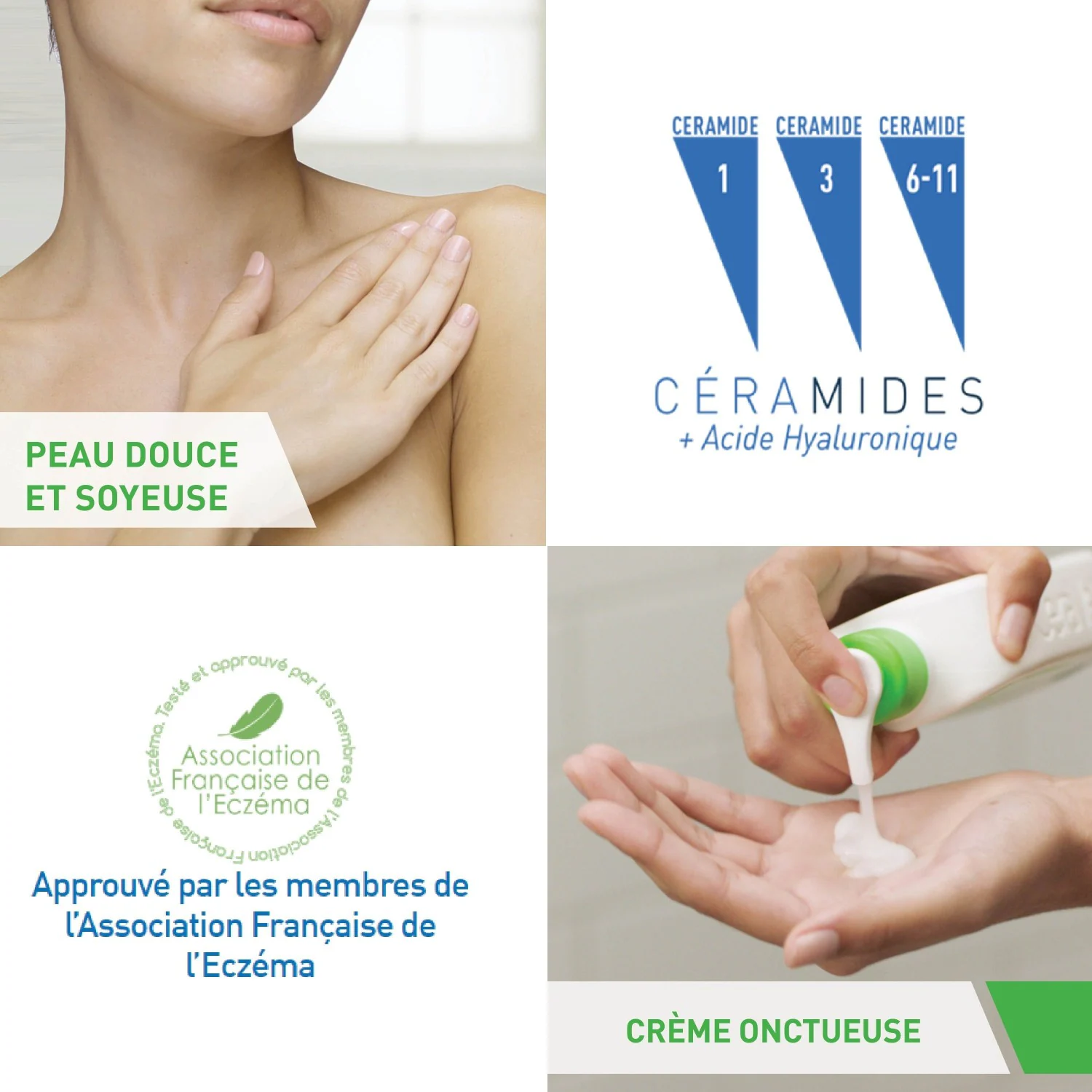 CeraVe Crème Lavante Hydratante