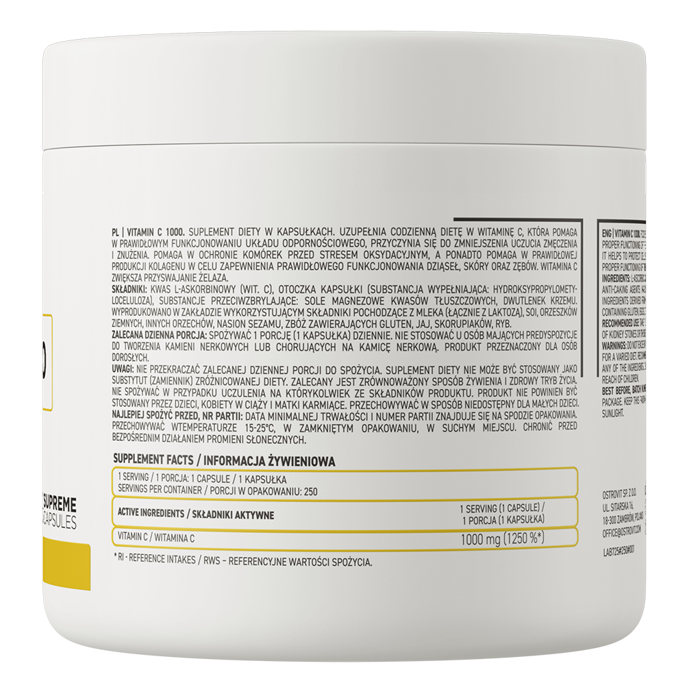 OstroVit vitamin C 1000 mg