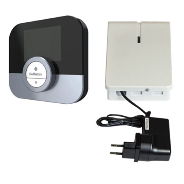 Thermostat d'ambiance connecté filaire Smart TC OT - DE DIETRICH - Réf 7649289