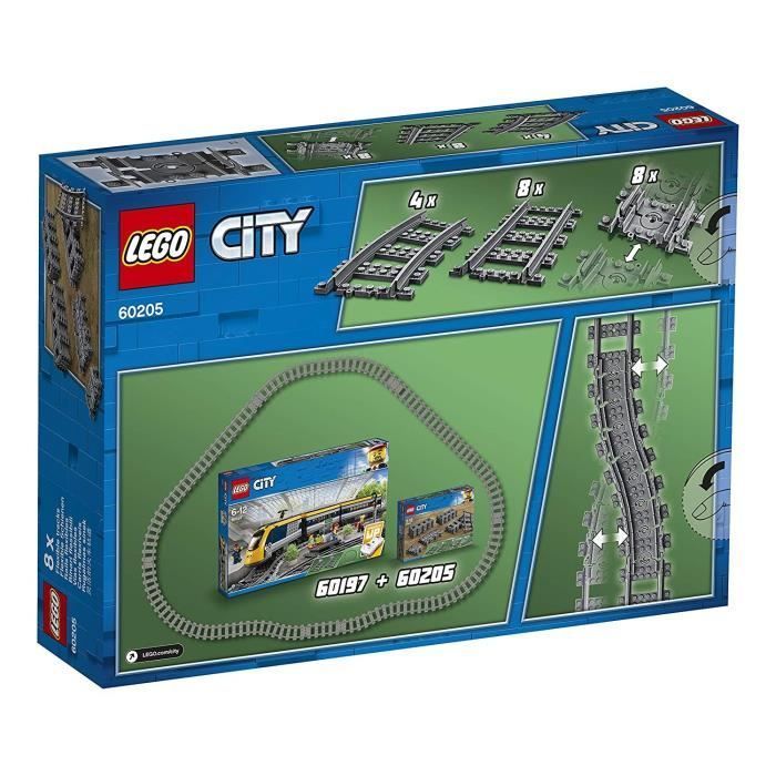 LEGO® City 60205 Pack de Rails