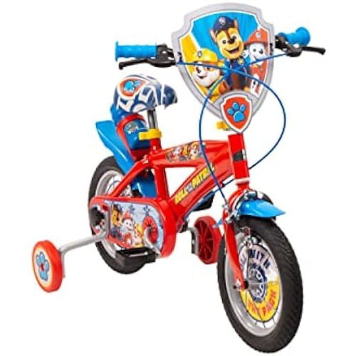 Vélo Jeunesse Unisexe - TOIMSA - Paw Patrol - 12 pouces - Freins avant et arrière - Roues gonflables