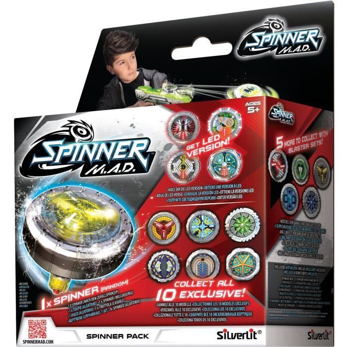 Spinner Mad Top - Random Assortment - Light Effects - 5 Battle Tactics
