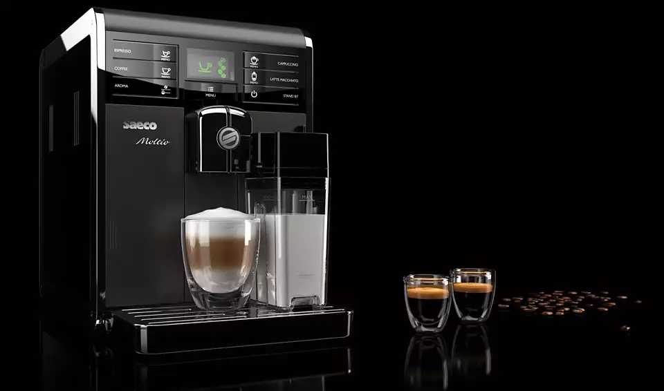 MÁQUINA DE CAFÉ EXPRESSO SUPERAUTOMÁTICA PARA JARRA