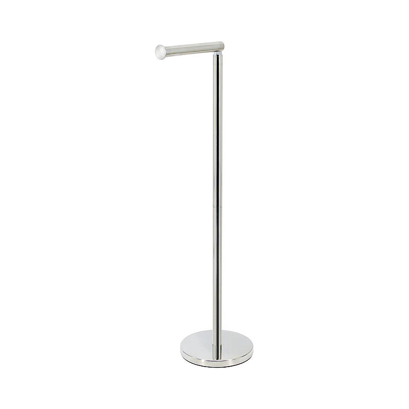 Toalettpappershållare 65 cm med förkromad knopp