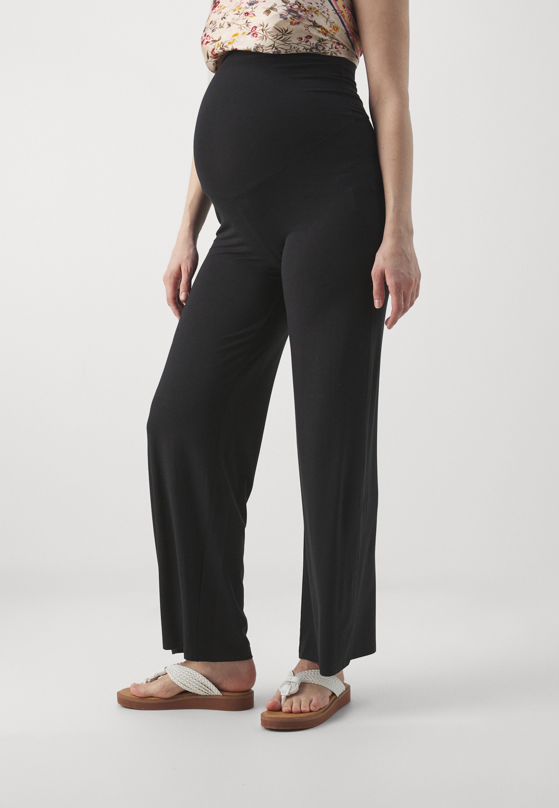 Ensemble de 2 pantalons de survêtement Anna Field MAMA - noir/beige chiné