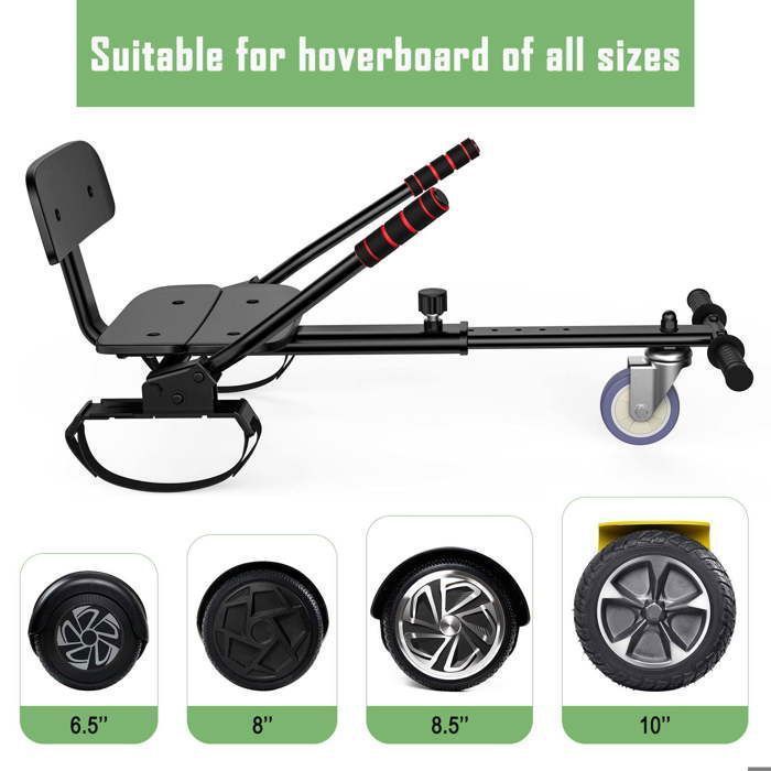 Hoverboard + Hoverkart HY-B02C de 8,5