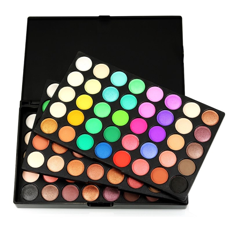 Palette di ombretti 120 colori, ombretti in polvere opachi glitterati, set di trucco professionale, migliore offerta, cosmetici da donna.
