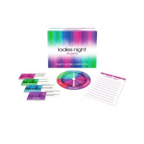Jeu de société - LADIES NIGHT - Ladies Night The Game - 40 cartes questions - 3 joueurs ou plus - 30 min de jeu