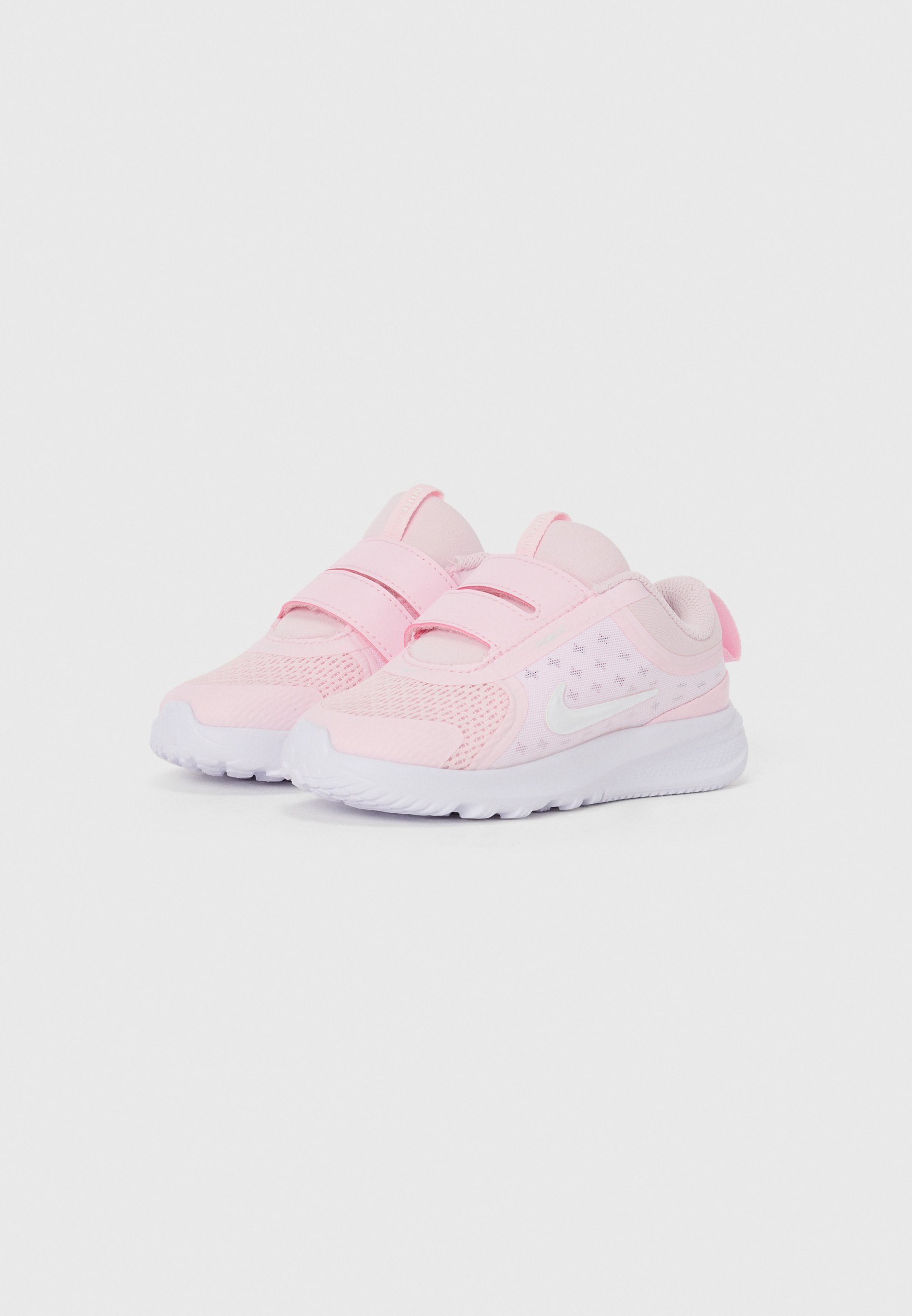 Nike Performance STAR RUNNER 5 UNISEX - Straßenlaufschuhe - pinkfarbener Schaumstoff/weiß/reinplatinfarben
