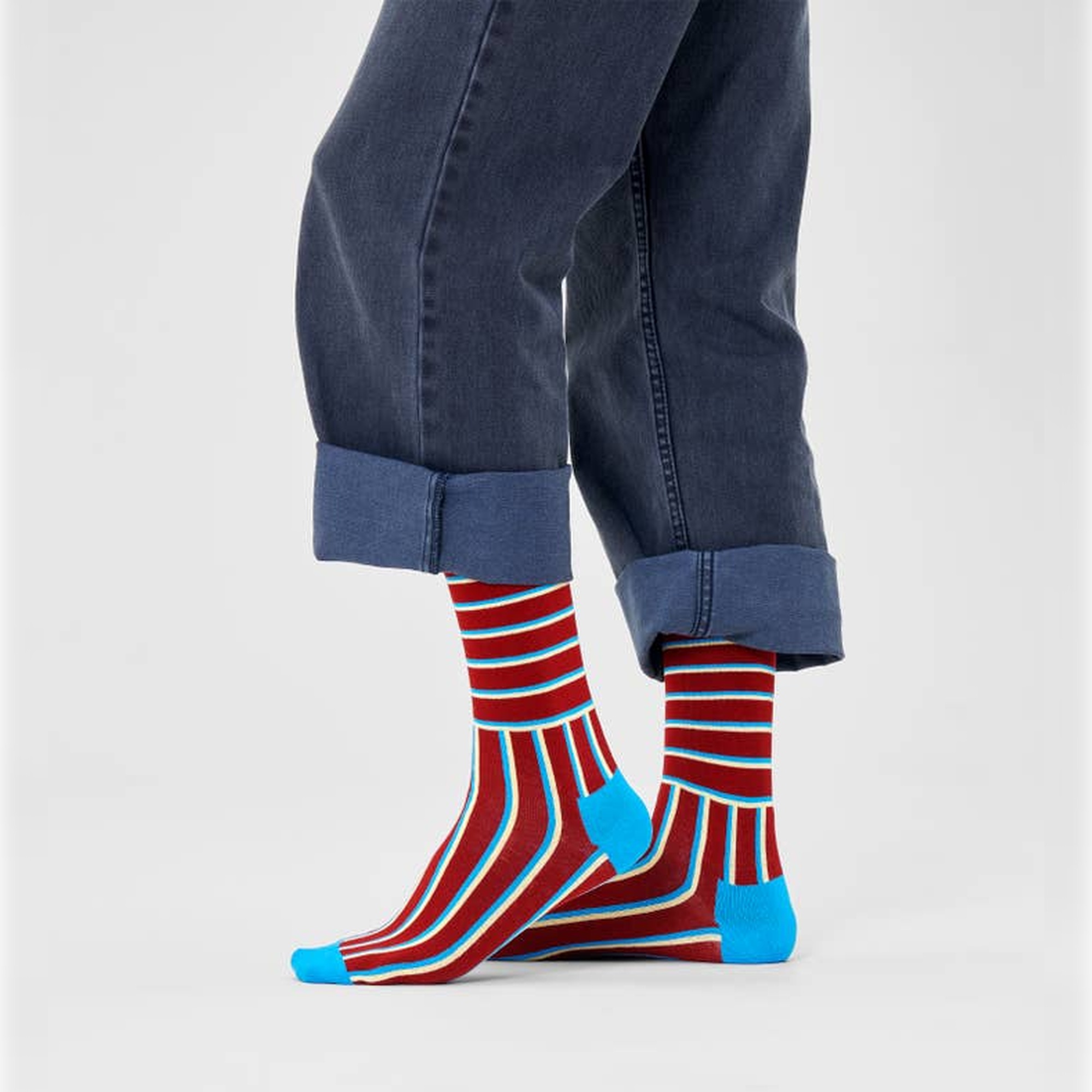 Par De Calcetines Happy Socks Blocked Stripe