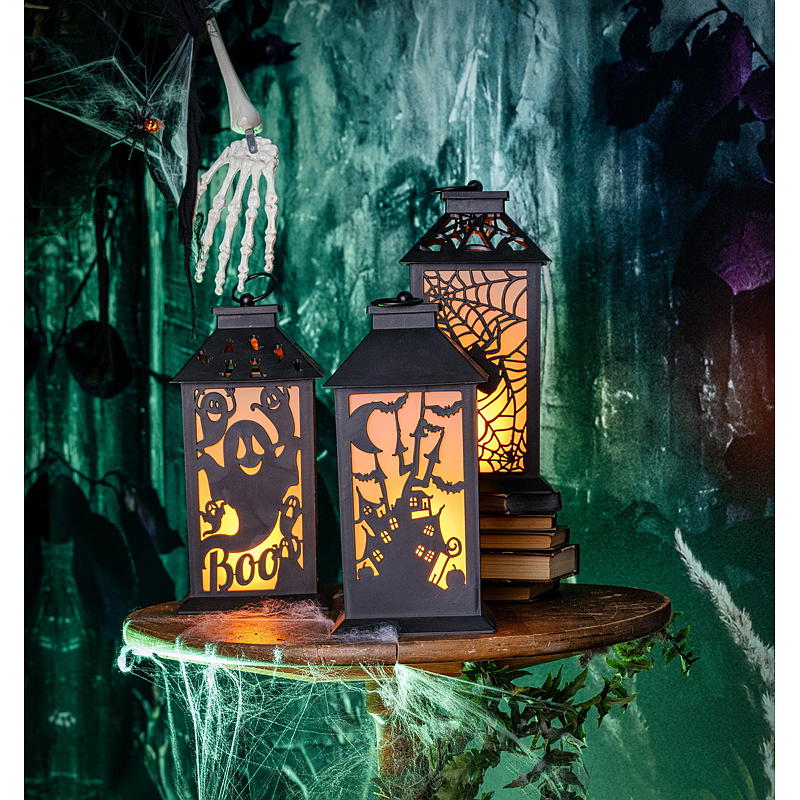 Lámpara colgante Halloween 14x33 cm LED