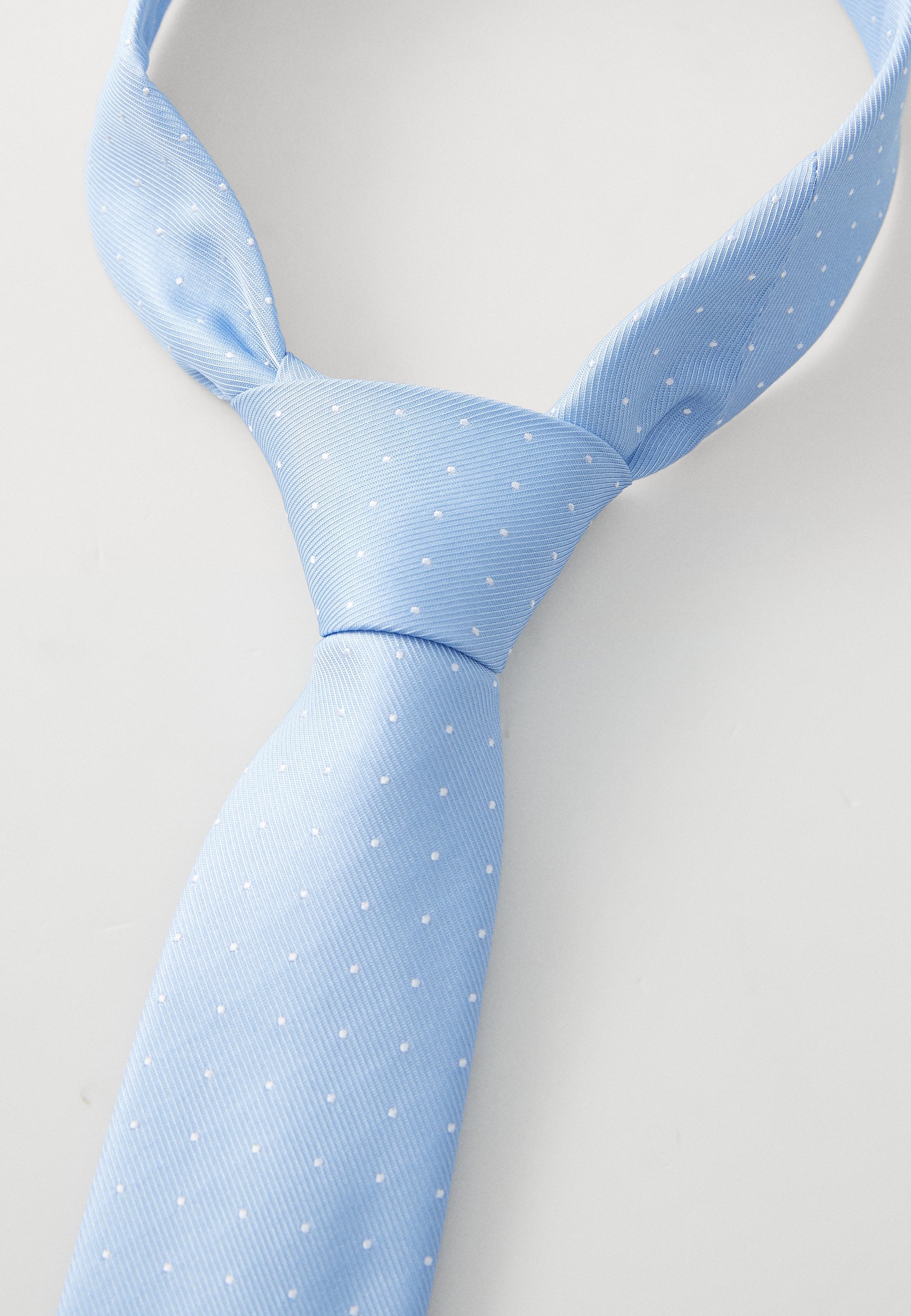 Calvin Klein SKOKIE PIN DOT - Stropdas - lichtblauw
