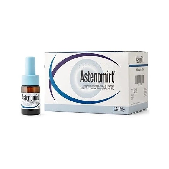 Complemento alimenticio para la visión BIODUE Astenomirt 15 frascos sin gluten