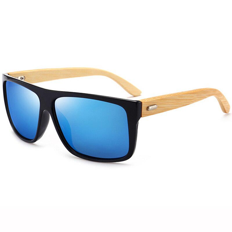 SOPRETTY nowe Retro Drewniane Meskie Bambusowe Okulary przeciwsloneczne Damskie Marka Design Gogle Drewniane Okulary