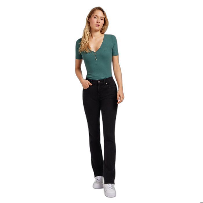 Lee ULC Jean femme coupe droite - confortable et durable