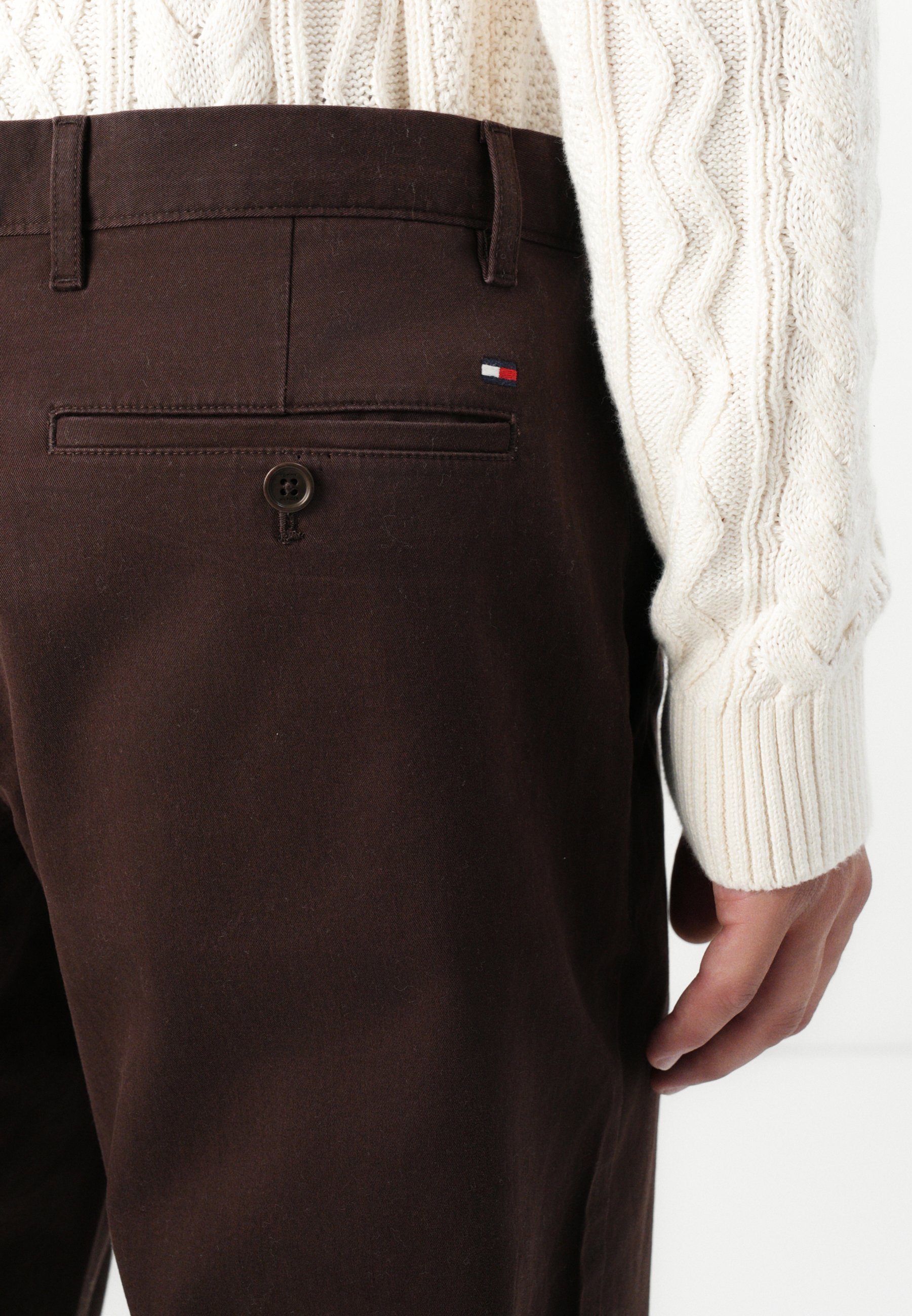 Tommy Hilfiger HARLEM ESSENTIAL - Hose - dunkelbraun