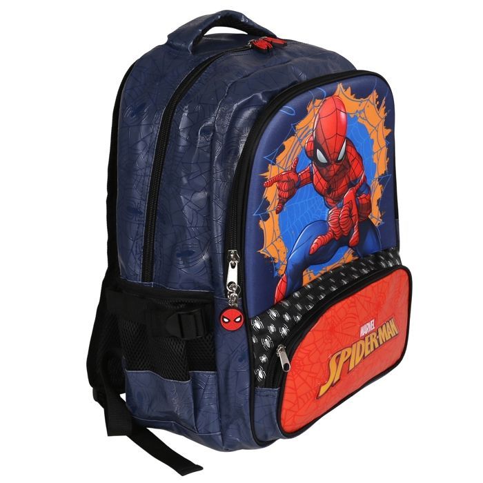 MARVEL Spider-Man versterkte schoolrugzak, schooltas voor jongens, laptopvak 41x30x15cm