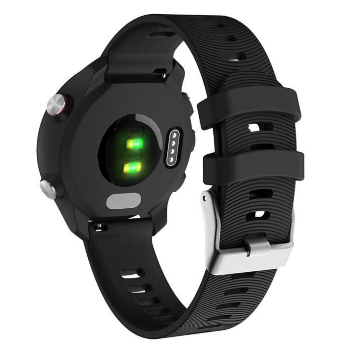 Vervangend zacht siliconen sporthorlogebandje voor Garmin Forerunner 245-245M SJI11964