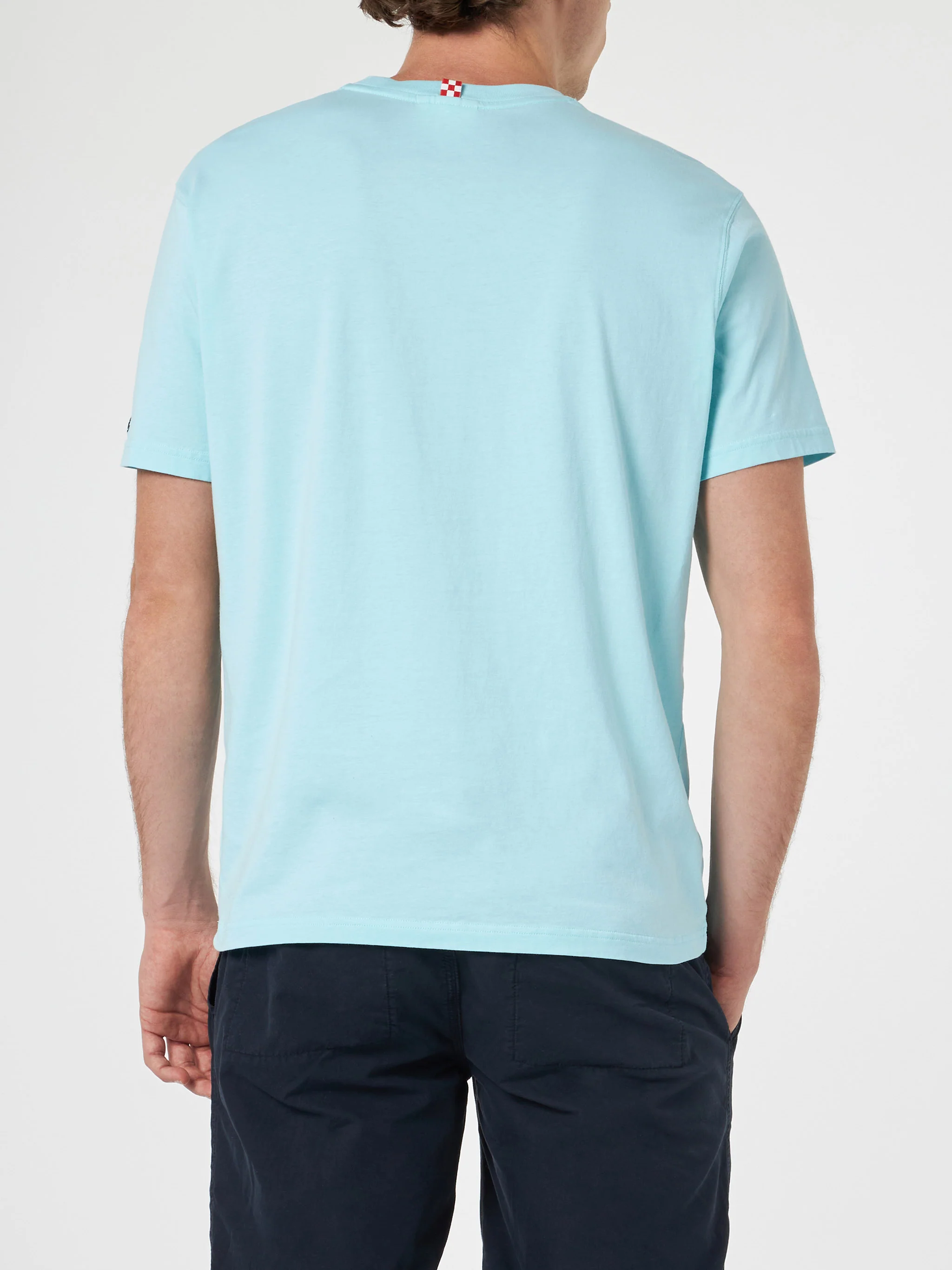 Heren T-shirt met Portofino Vespa Friend-print | EDITIE