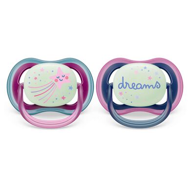 Philips Avent Ultra Air Night 6-18M Vaaleanpunainen 2 kpl 2 kpl