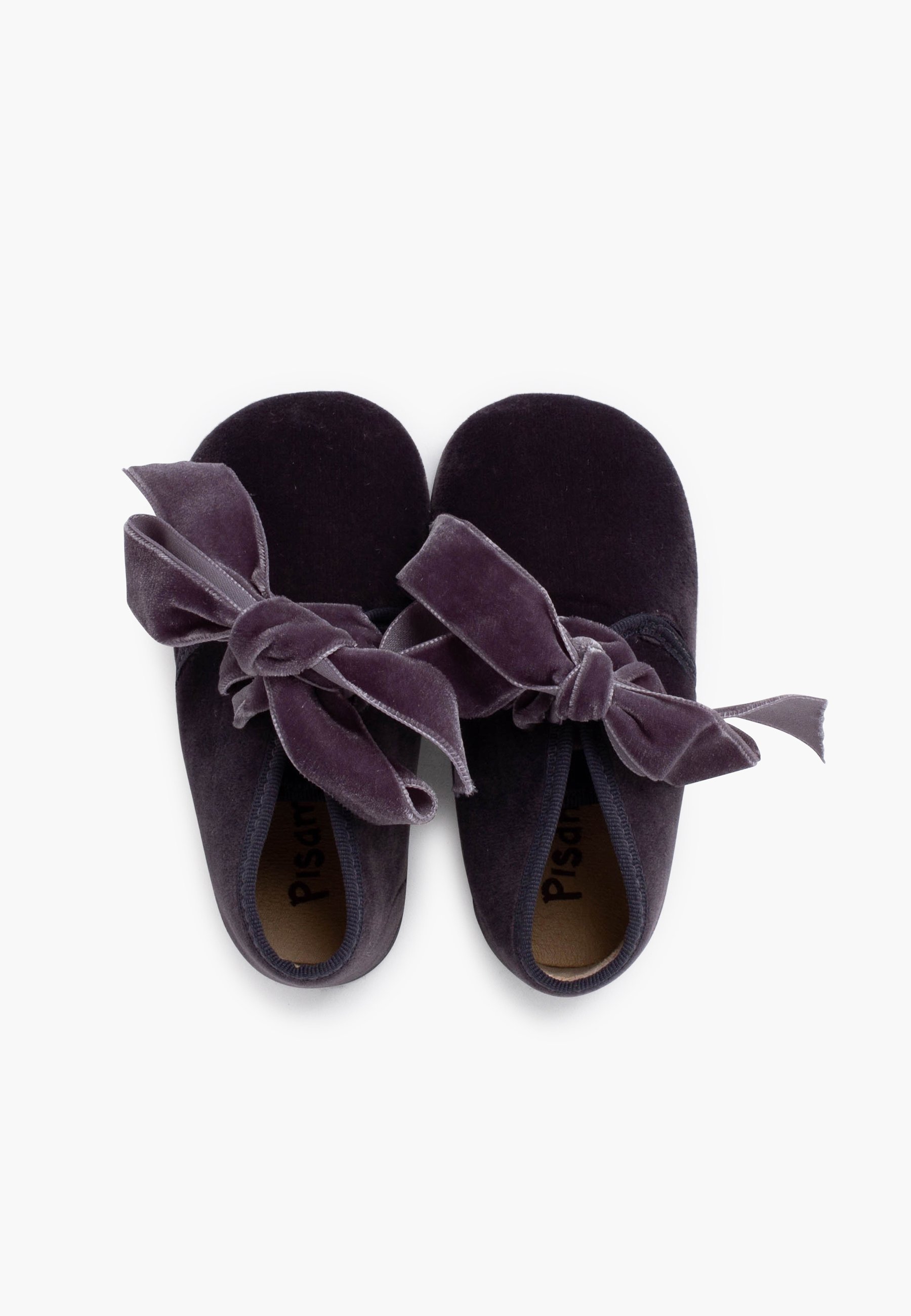 Pisamonas babyschoenen - donkergrijs
