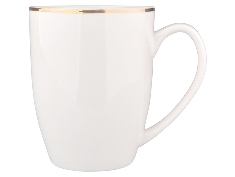 Kubek porcelanowy Bella 320 ml biały