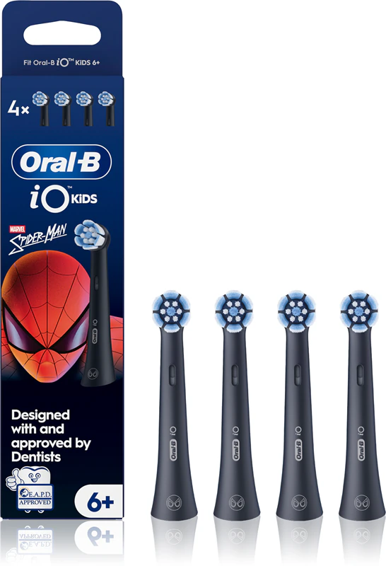 Oral-B iO Kids Marvel Spiderman vervangende tandenborstelkopjes voor kinderen