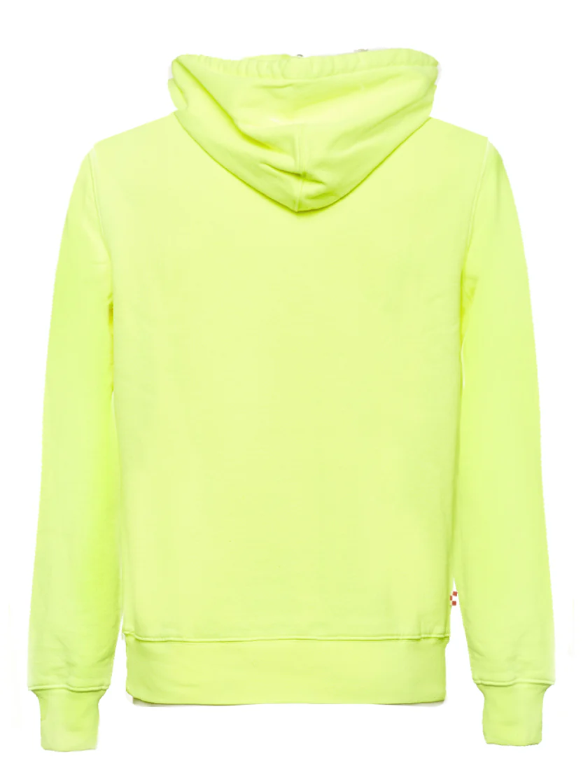 Fluo geel après-ski sweatshirt