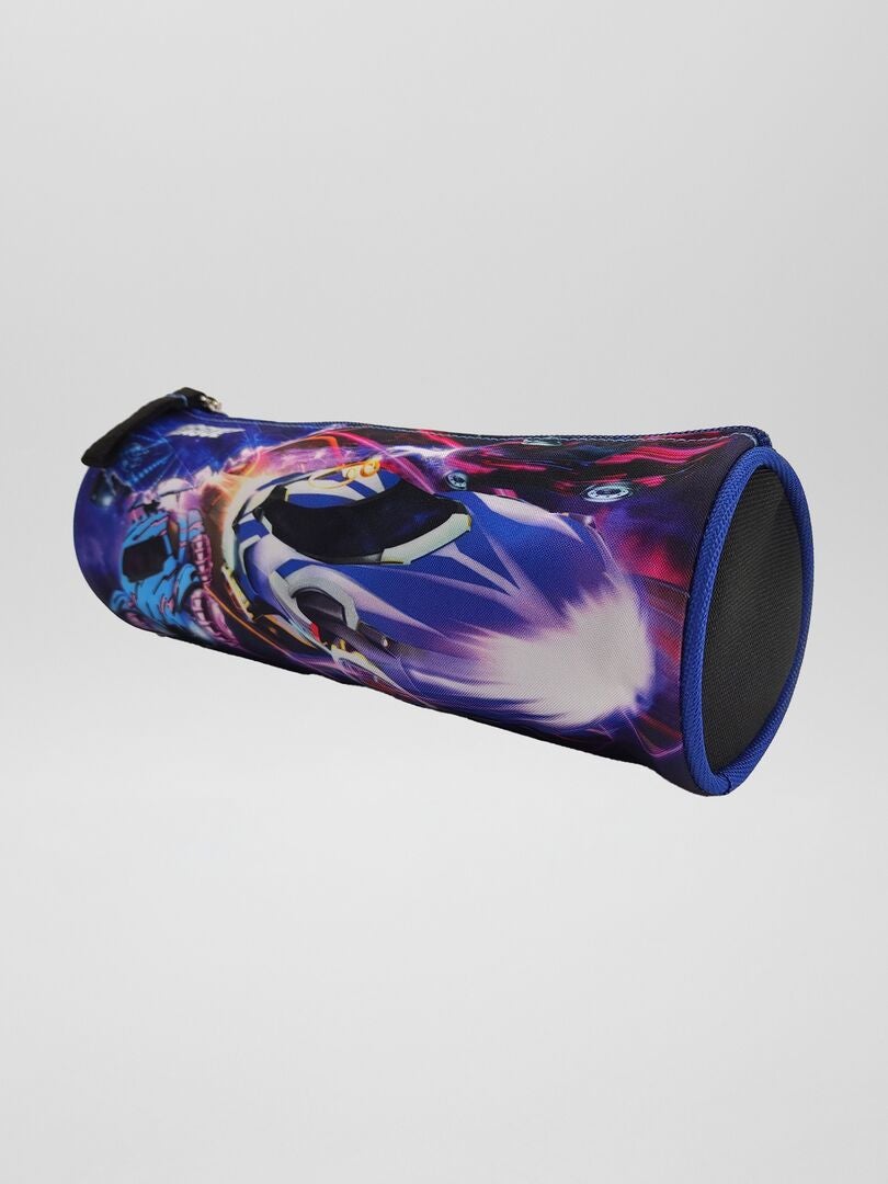 Okrągły piórnik Rocket League – niebieski