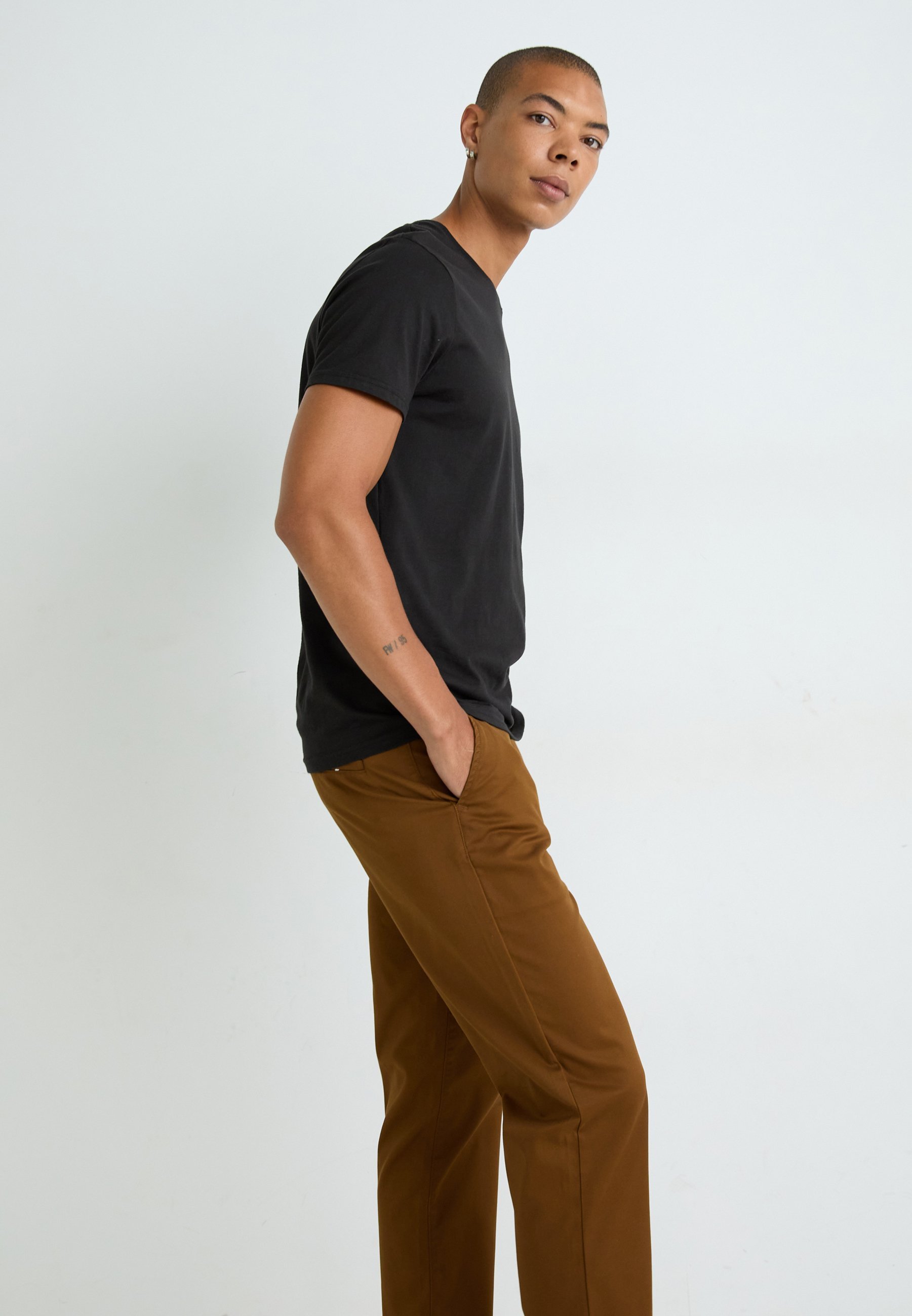 Pantalon Lee REGULAR - marron caille