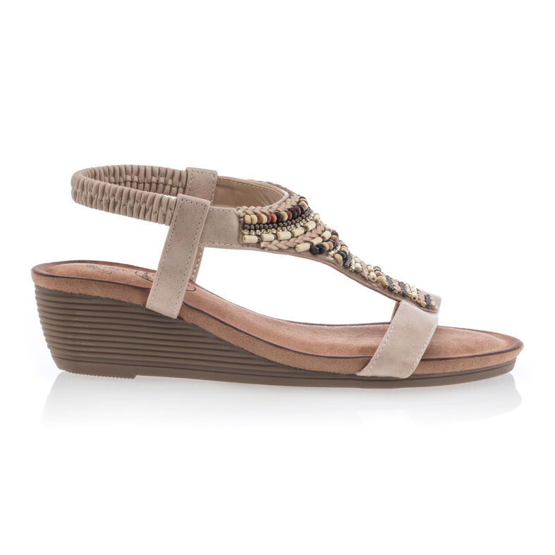 Sandali/scarpe aperte da donna beige