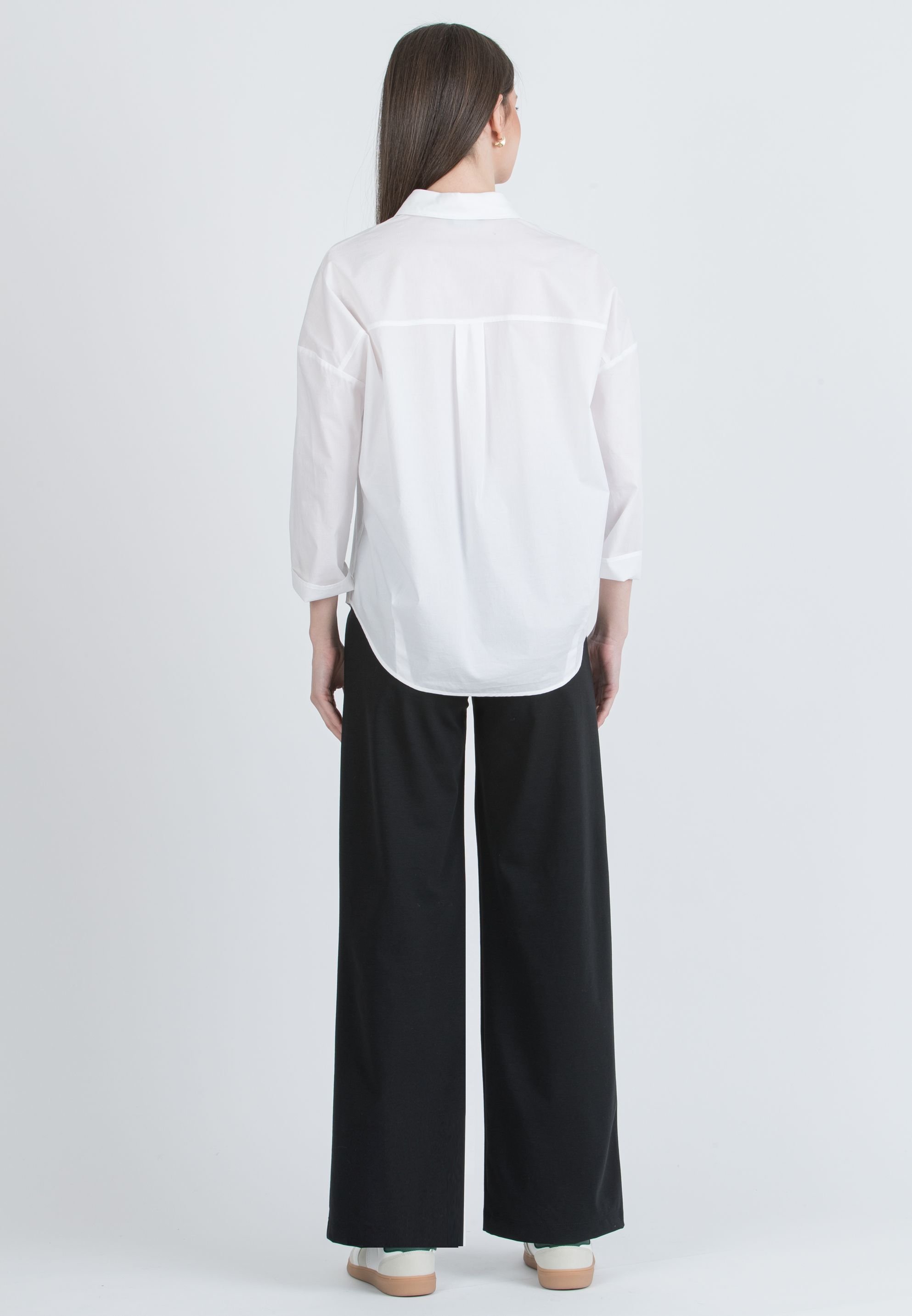 Attesa Maternity KIMBERLY - IN PONTE - Broek - zwart