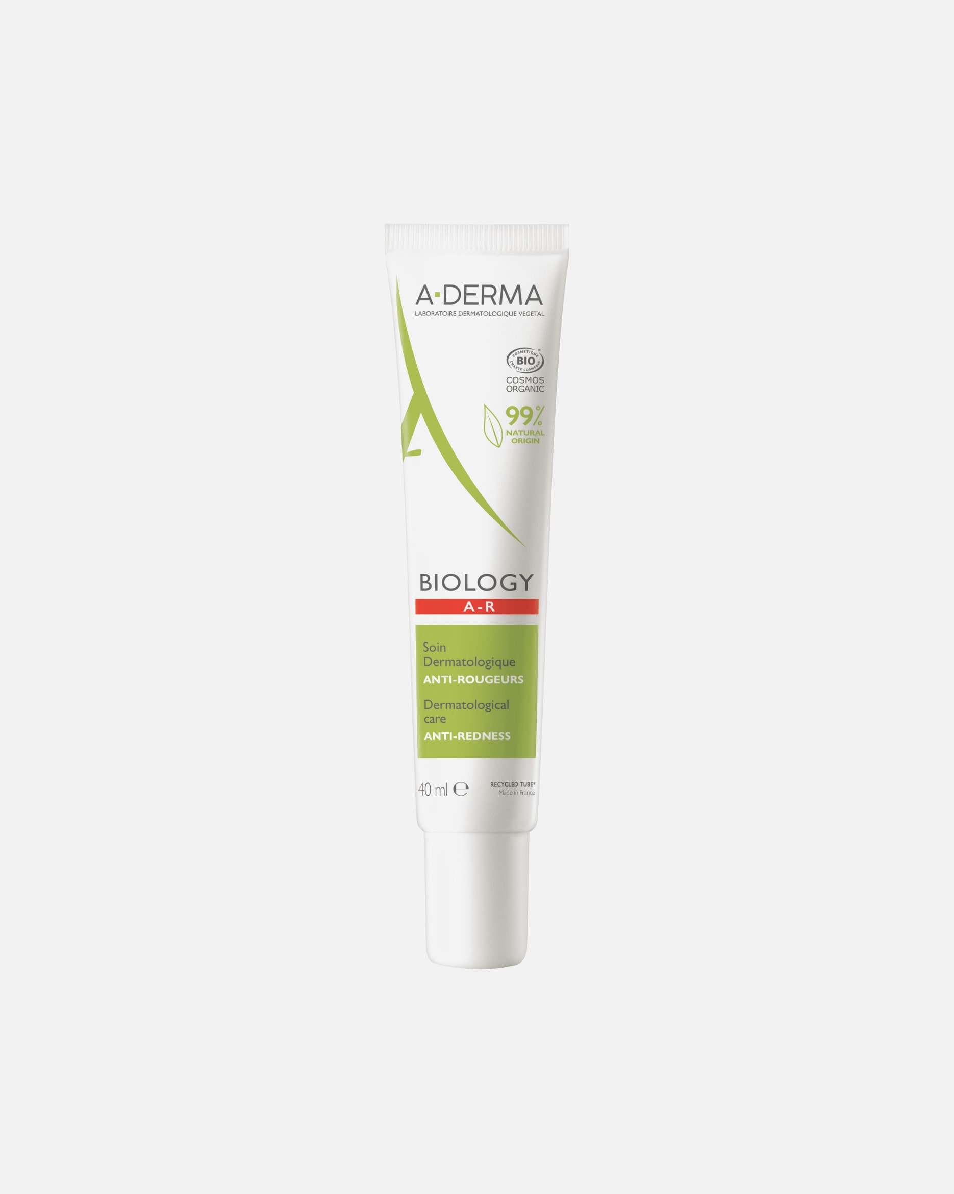 Loción facial A-DERMA Biología A - R Cuidado dermatológico Antienrojecimiento - 40 ml