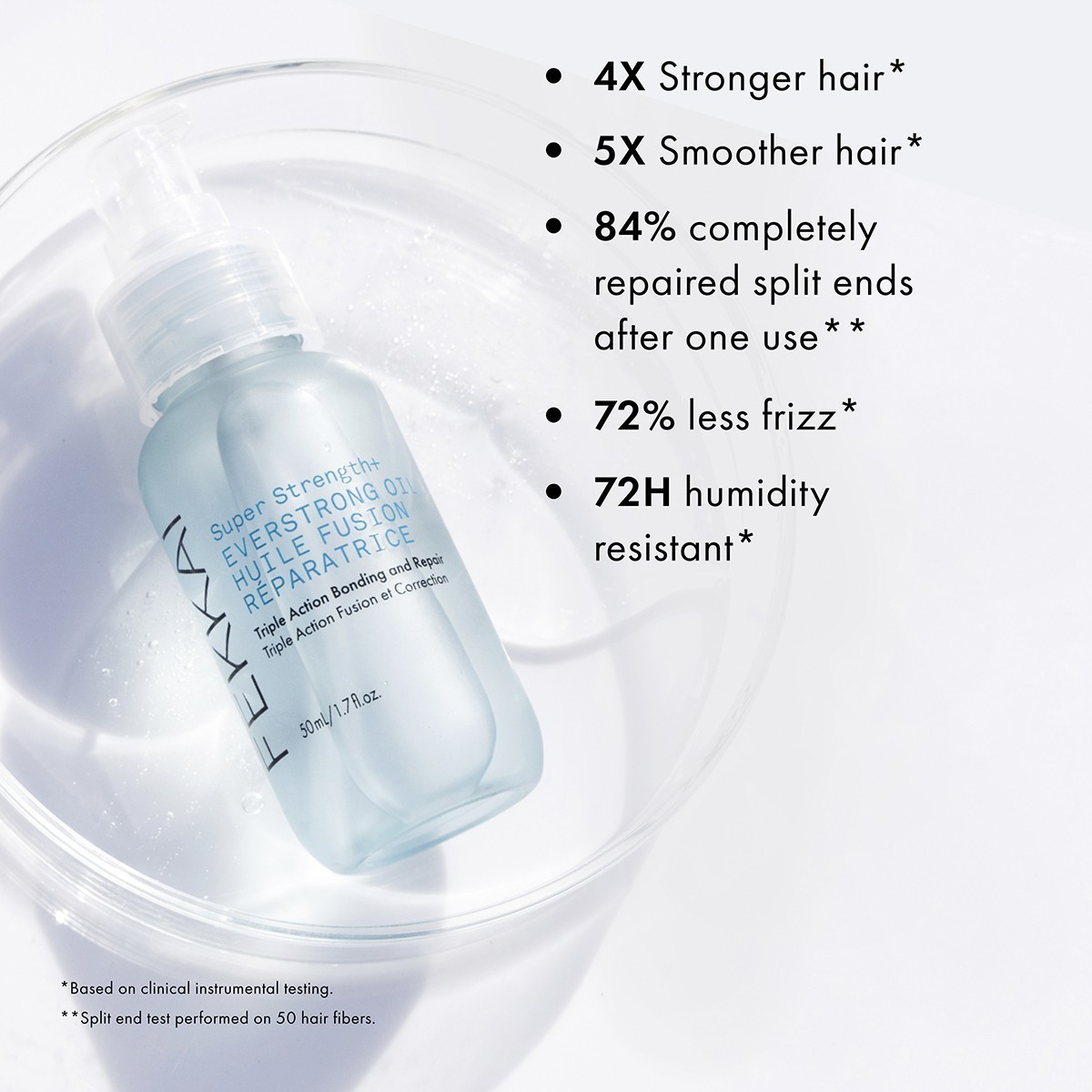FEKKAI Serum za kosu Super Strength Everstrong ulje za vezivanje - 50 ml
