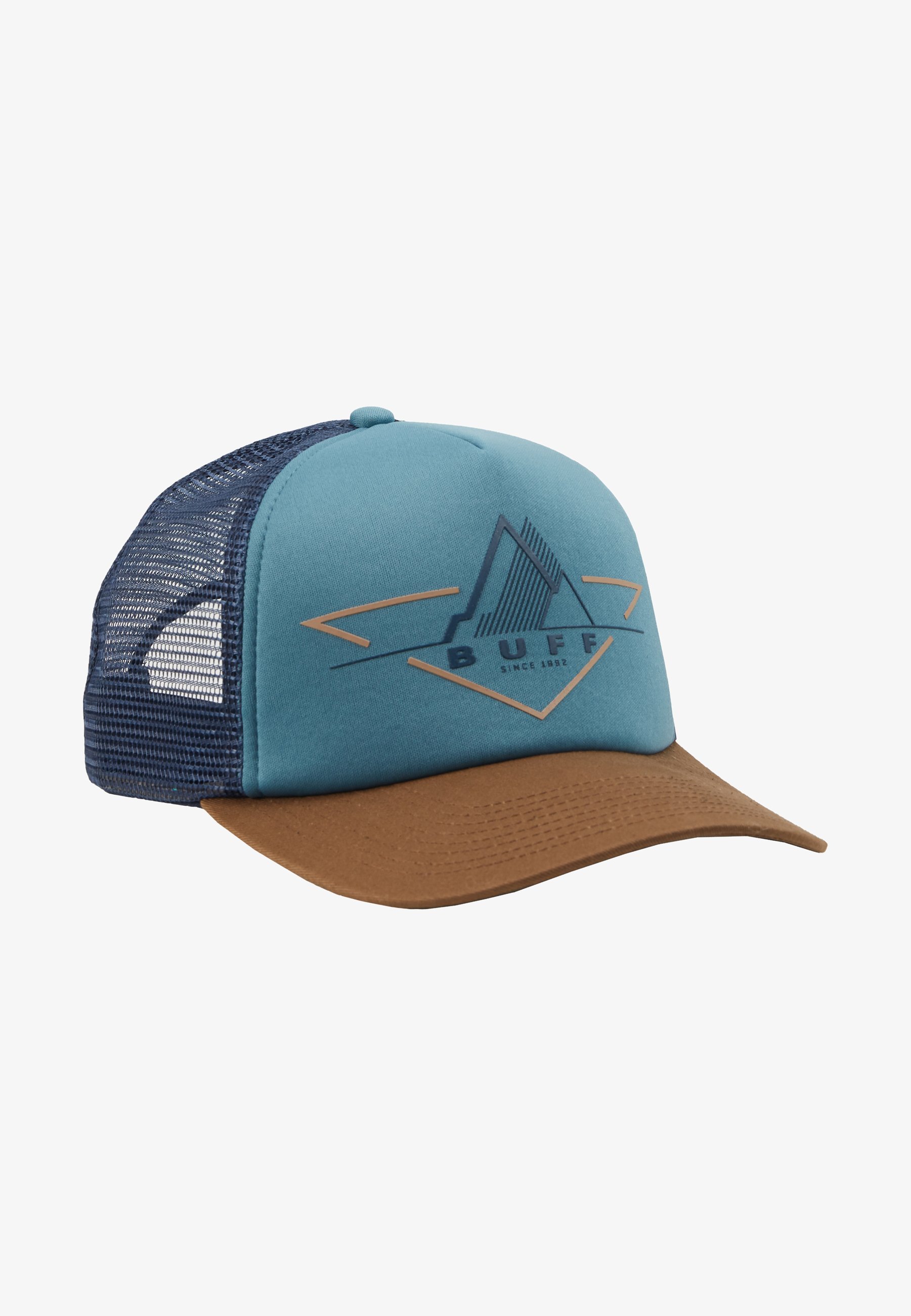 Casquette Buff TRUCKER - Bleu pierre de freinage