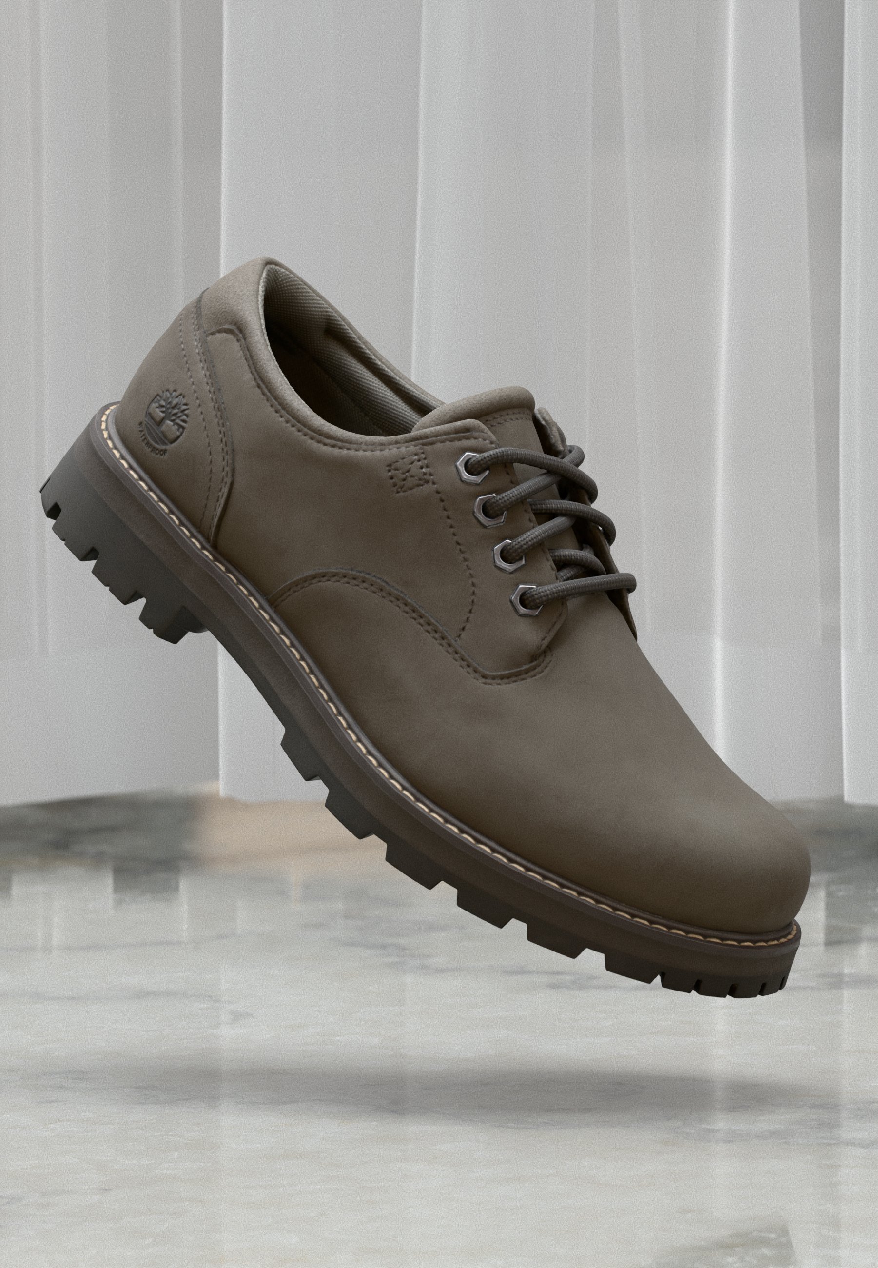 Timberland BRITTON ROAD - Półbuty codzienne sznurowane - ciemnobrązowe