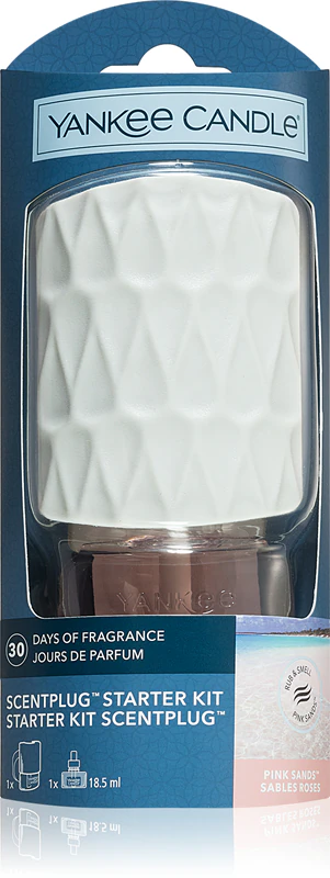 Difusor Elétrico Yankee Candle Pink Sands + Refil