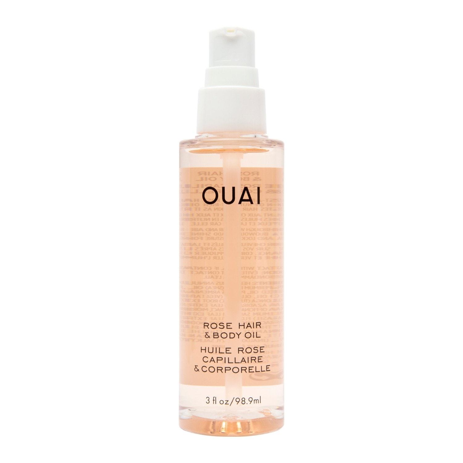 Vlasový a telový olej Ouai Rose - 98,9 ml
