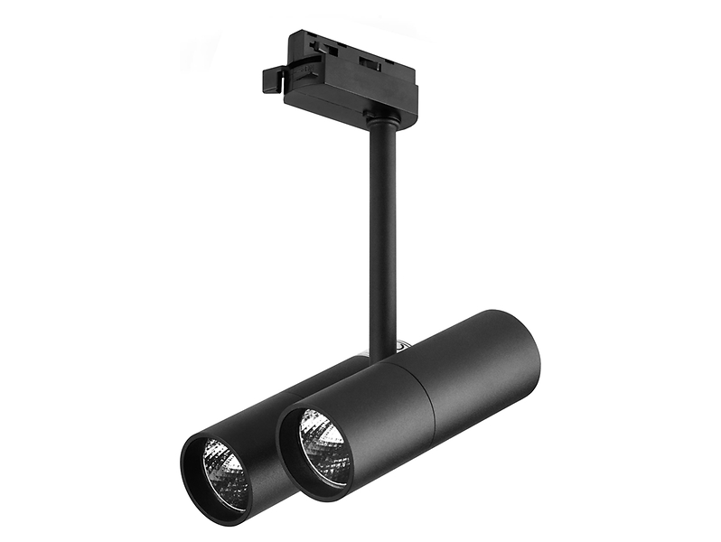 Spot szynowy Decker 2L LED aluminiowy czarny