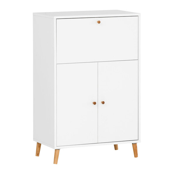 Secretara Seria 500 650 2T1K albă