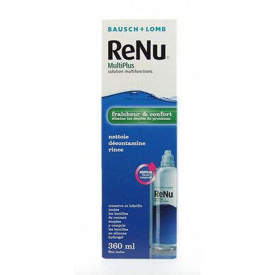 Renu tekoče čistilo za kontaktne leče Renu Multiplus