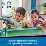 LEGO City 60462 Elicottero, camion dei pompieri e sottomarino modulari - Giocattolo per bambini dai 7 anni in su