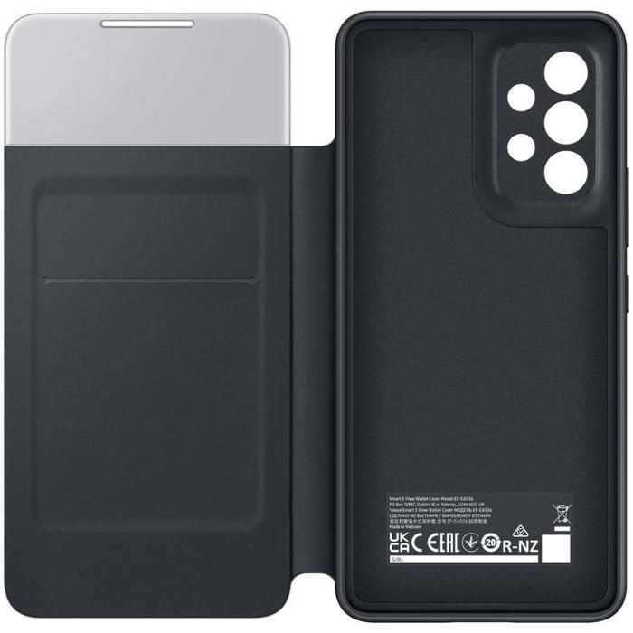 Foli-hoesje - Smart View - Samsung Galaxy A53 5G - Zwart - Zacht - Flip